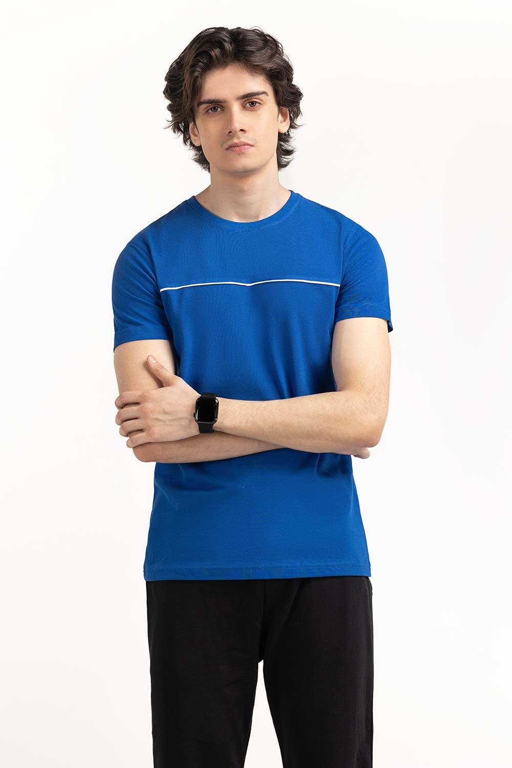 Blue Sports Tee TS-CNPK23-256