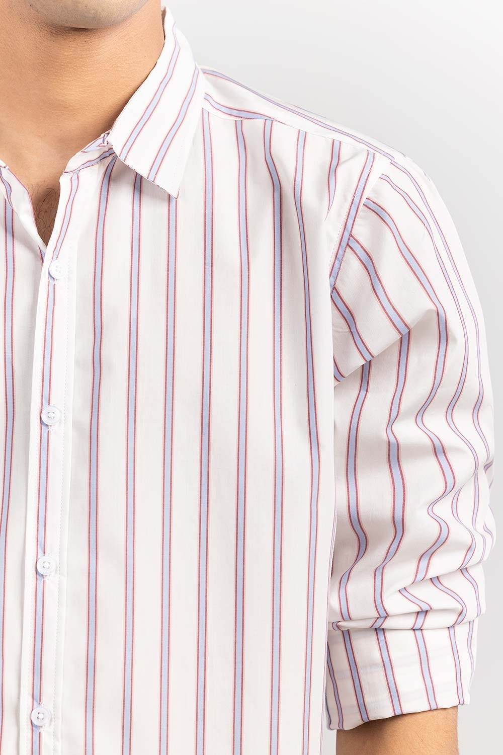 Blue Stripe Casual Shirt CS-YD22-003