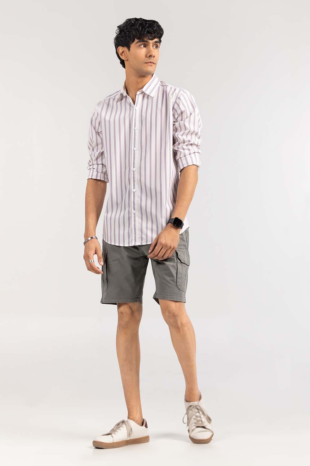 Blue Stripe Casual Shirt CS-YD22-003