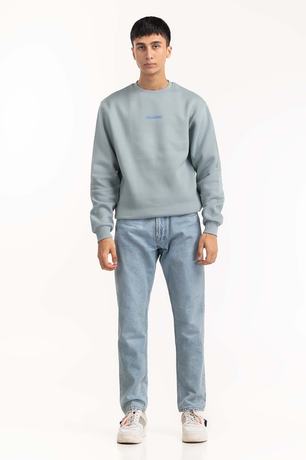 Blue Sweatshirt 224-112-046