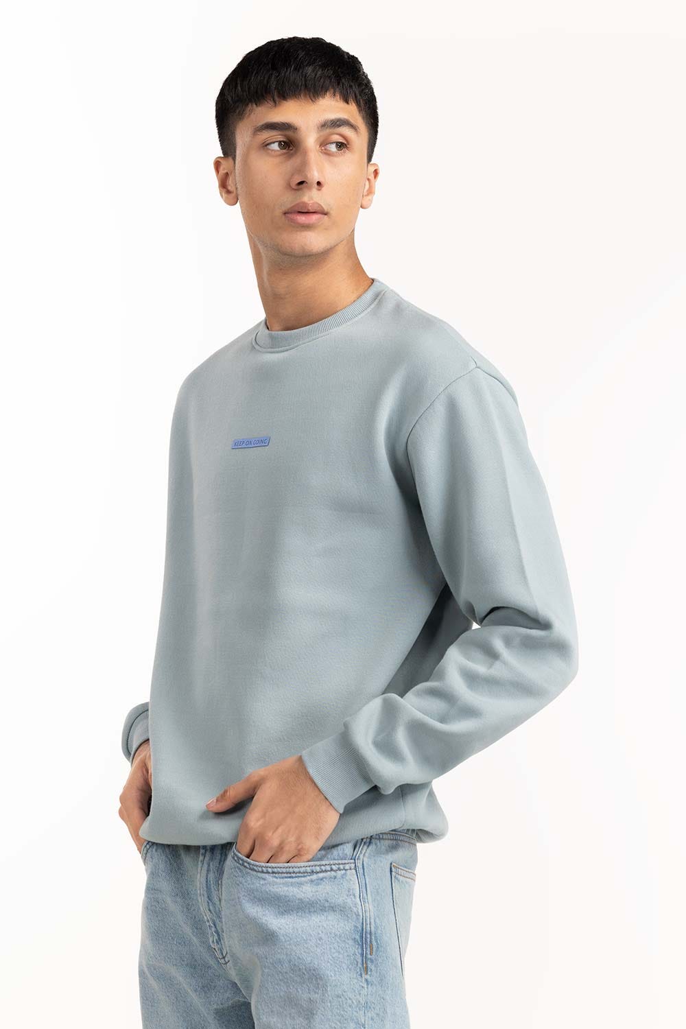 Blue Sweatshirt 224-112-046
