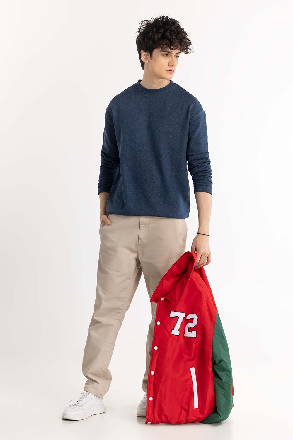 Blue Sweatshirt 224-112-052 A