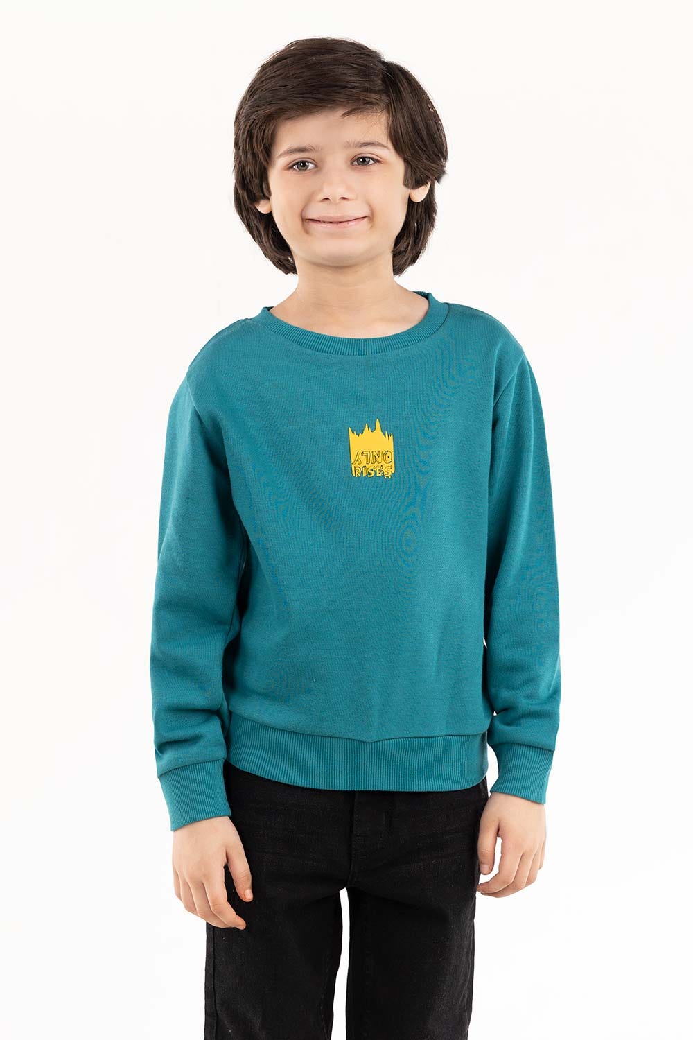 Toddler Boy Blue Sweatshirt 224-512-008