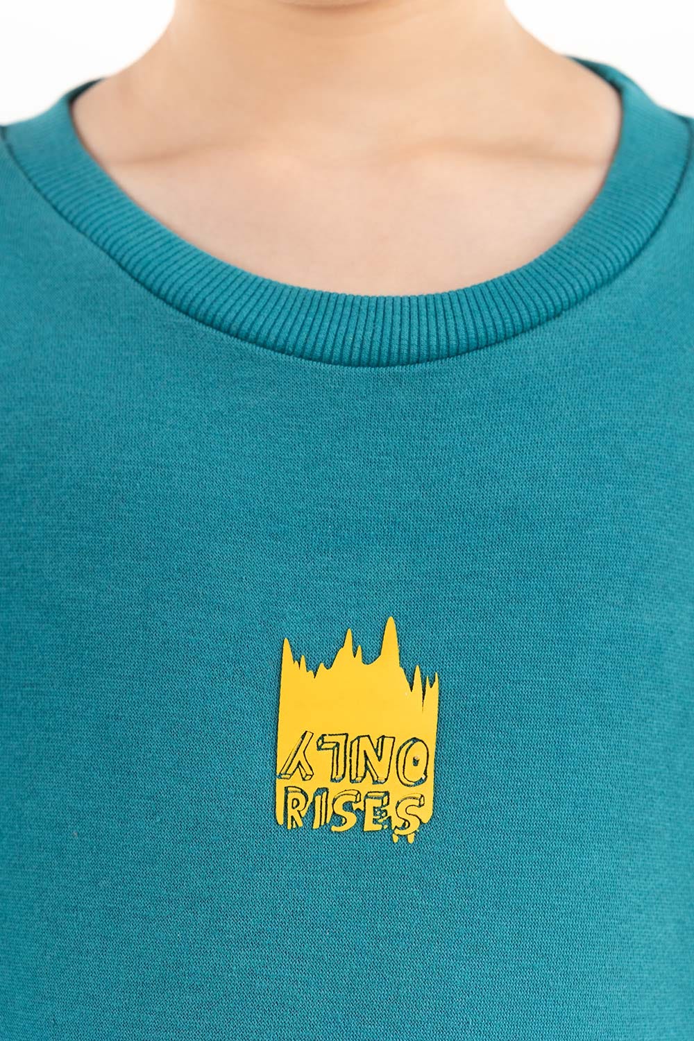 Toddler Boy Blue Sweatshirt 224-512-008