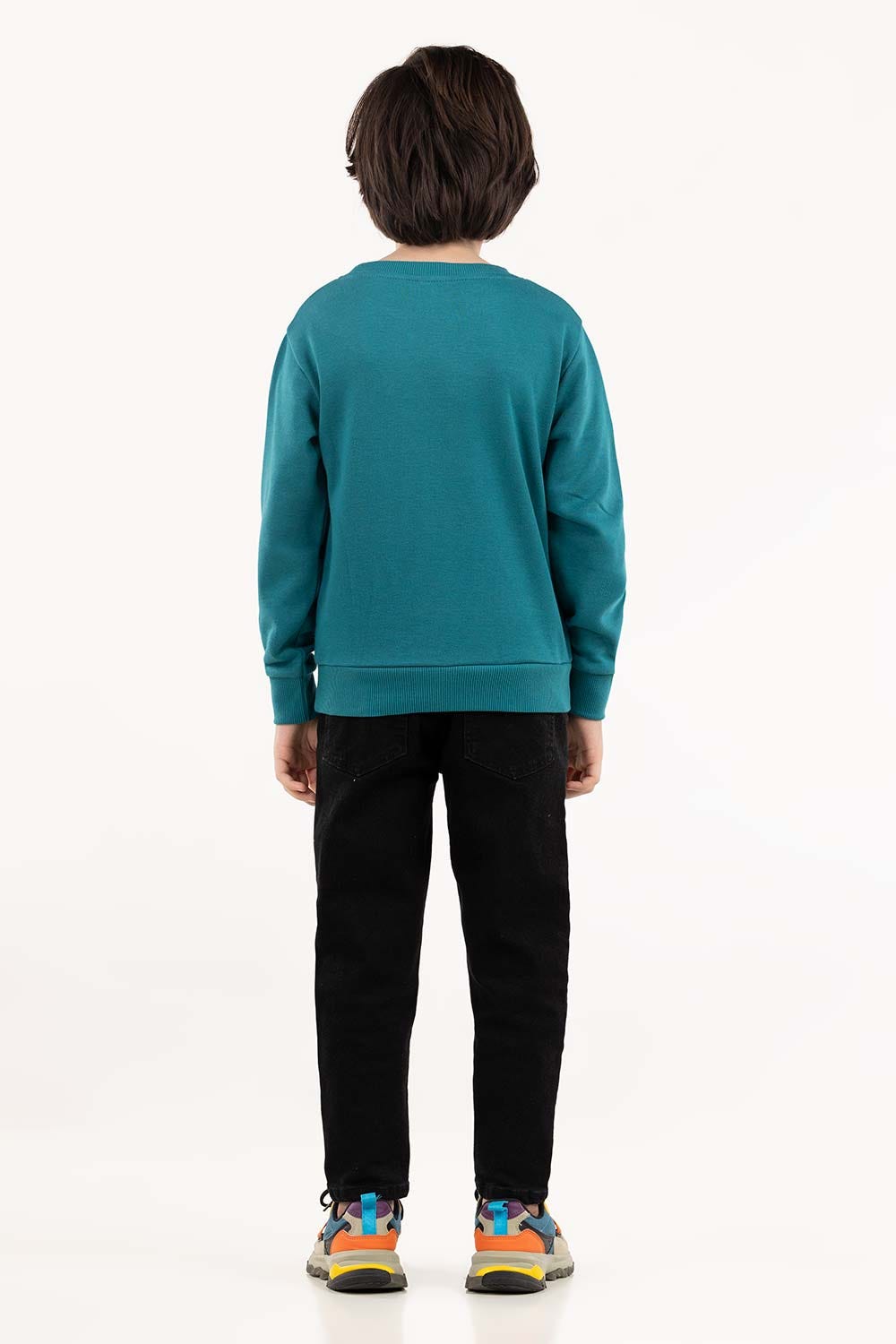 Toddler Boy Blue Sweatshirt 224-512-008