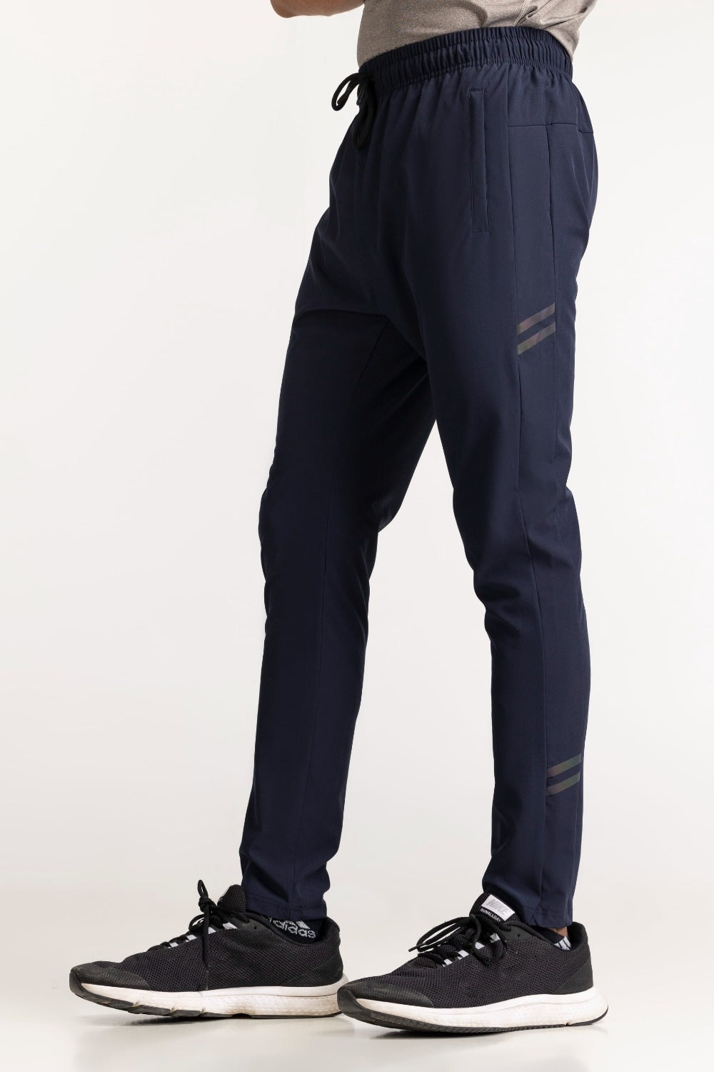 Blue Textured Trouser AW-TR24-026