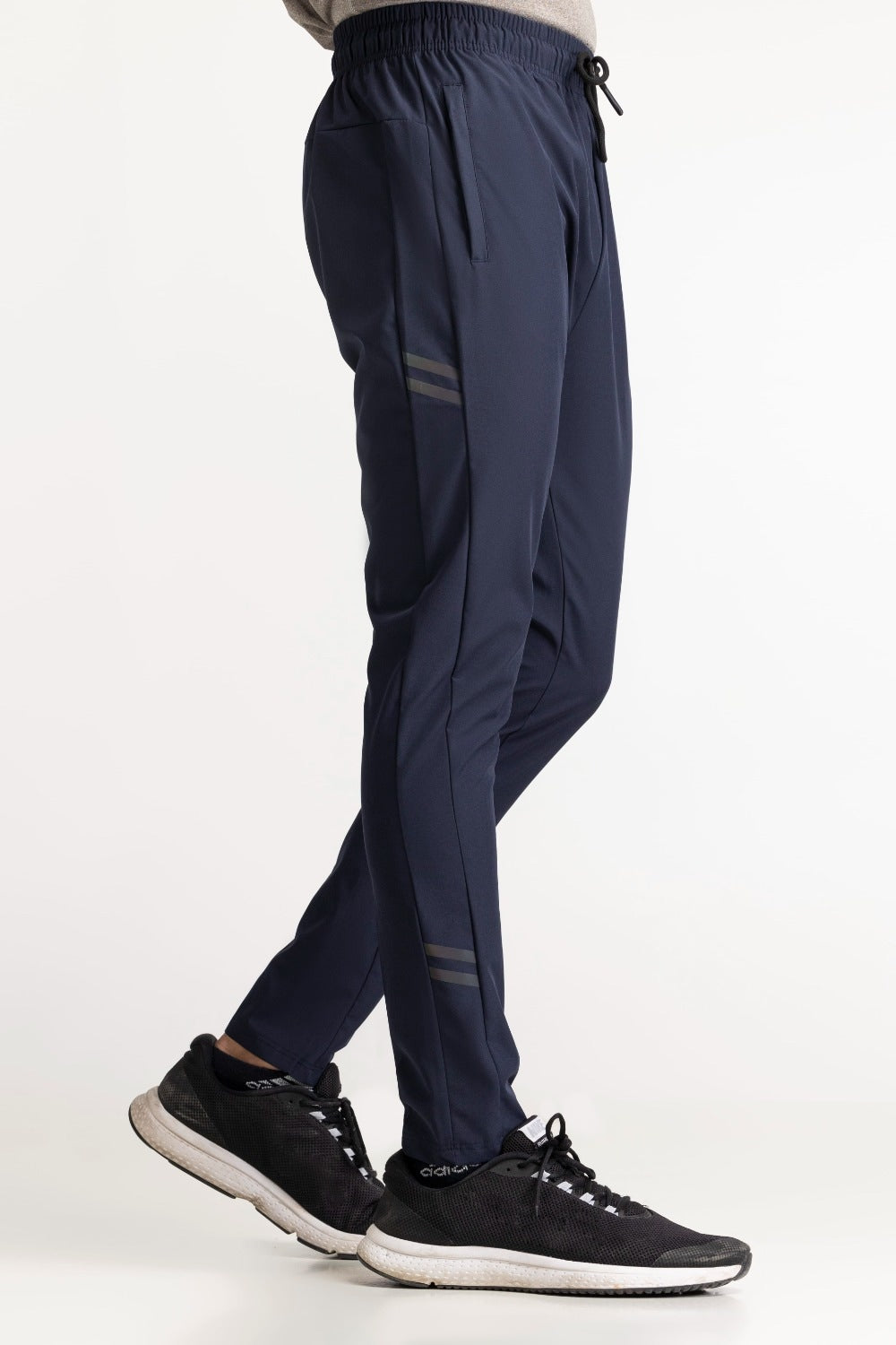 Blue Textured Trouser AW-TR24-026