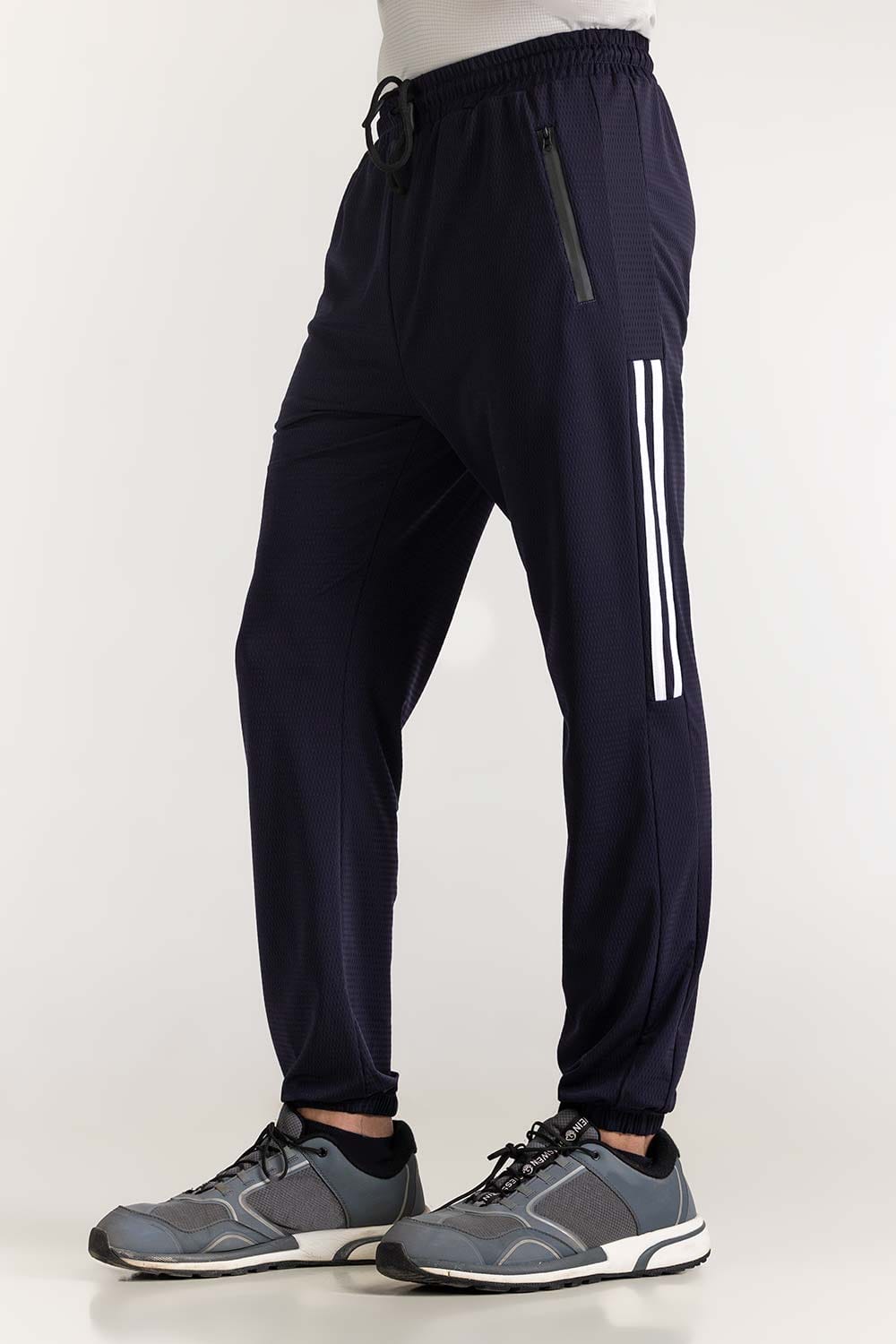 Blue Textured Trouser AW-TR24-028