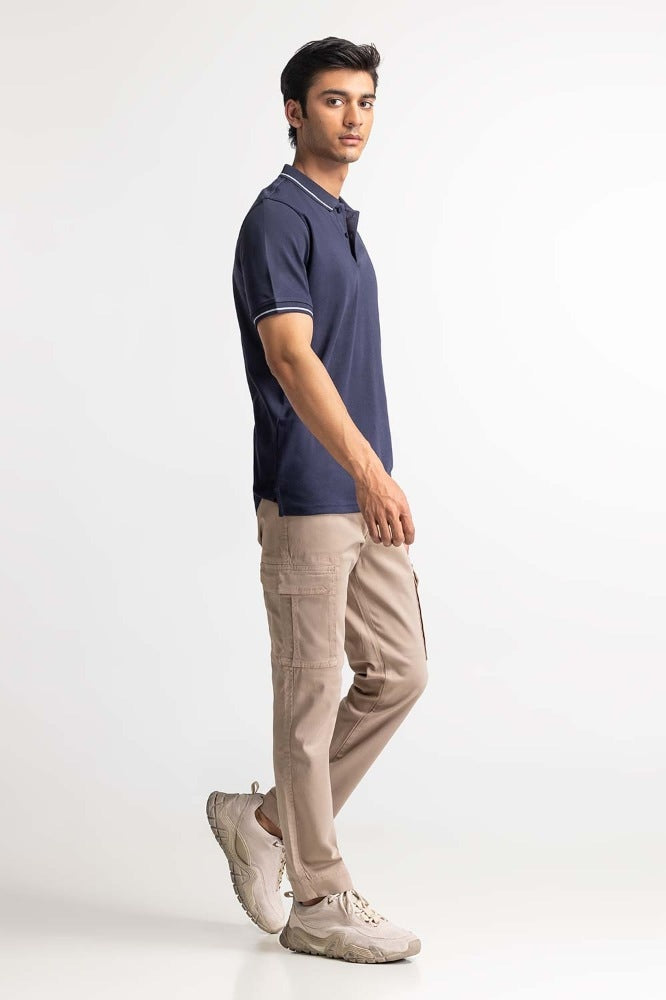 Blue Tipped Polo PS-FSHN24-045