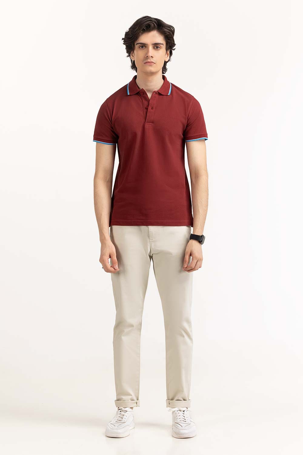 Bordo Basic Polo PS-FPK23-015