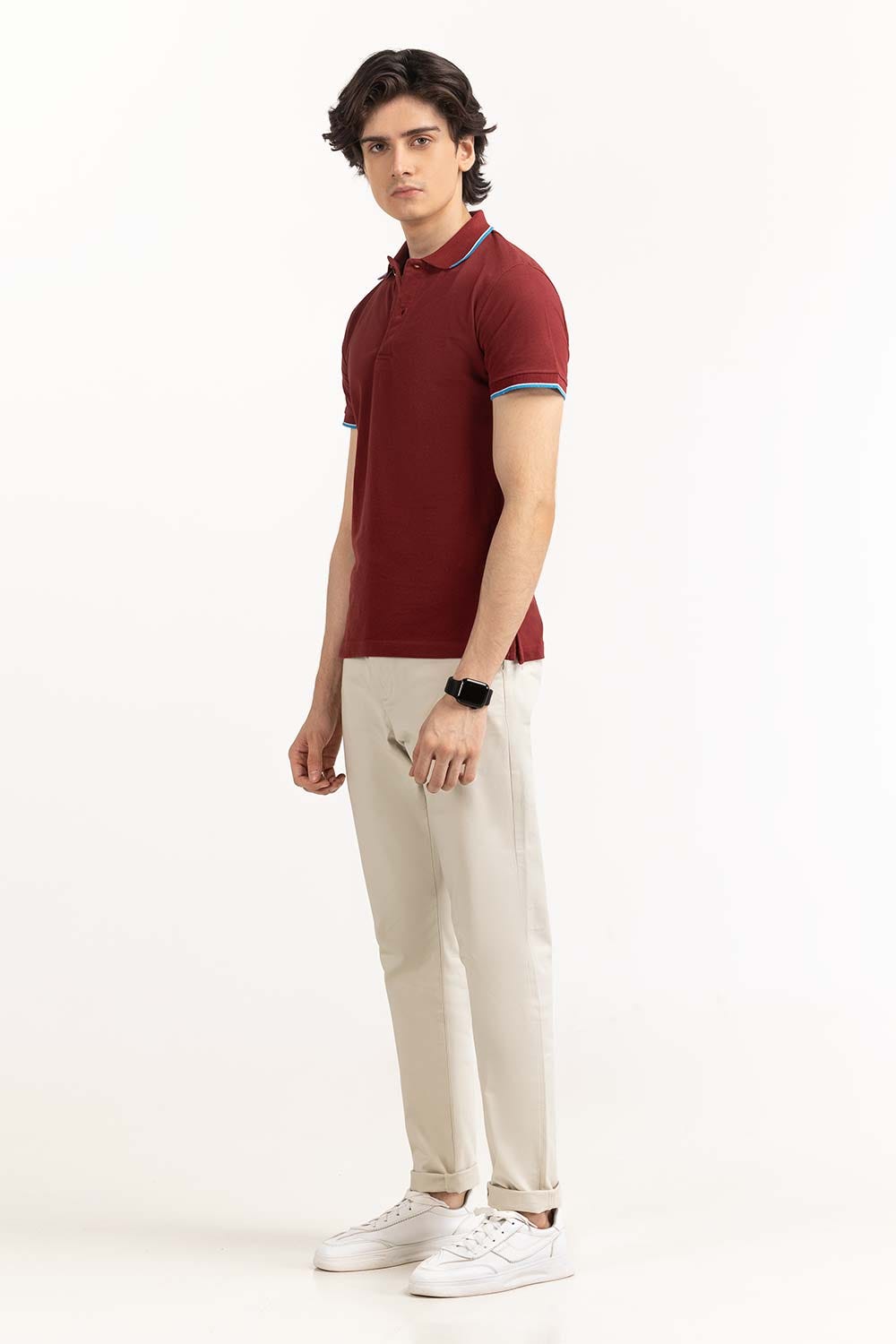 Bordo Basic Polo PS-FPK23-015