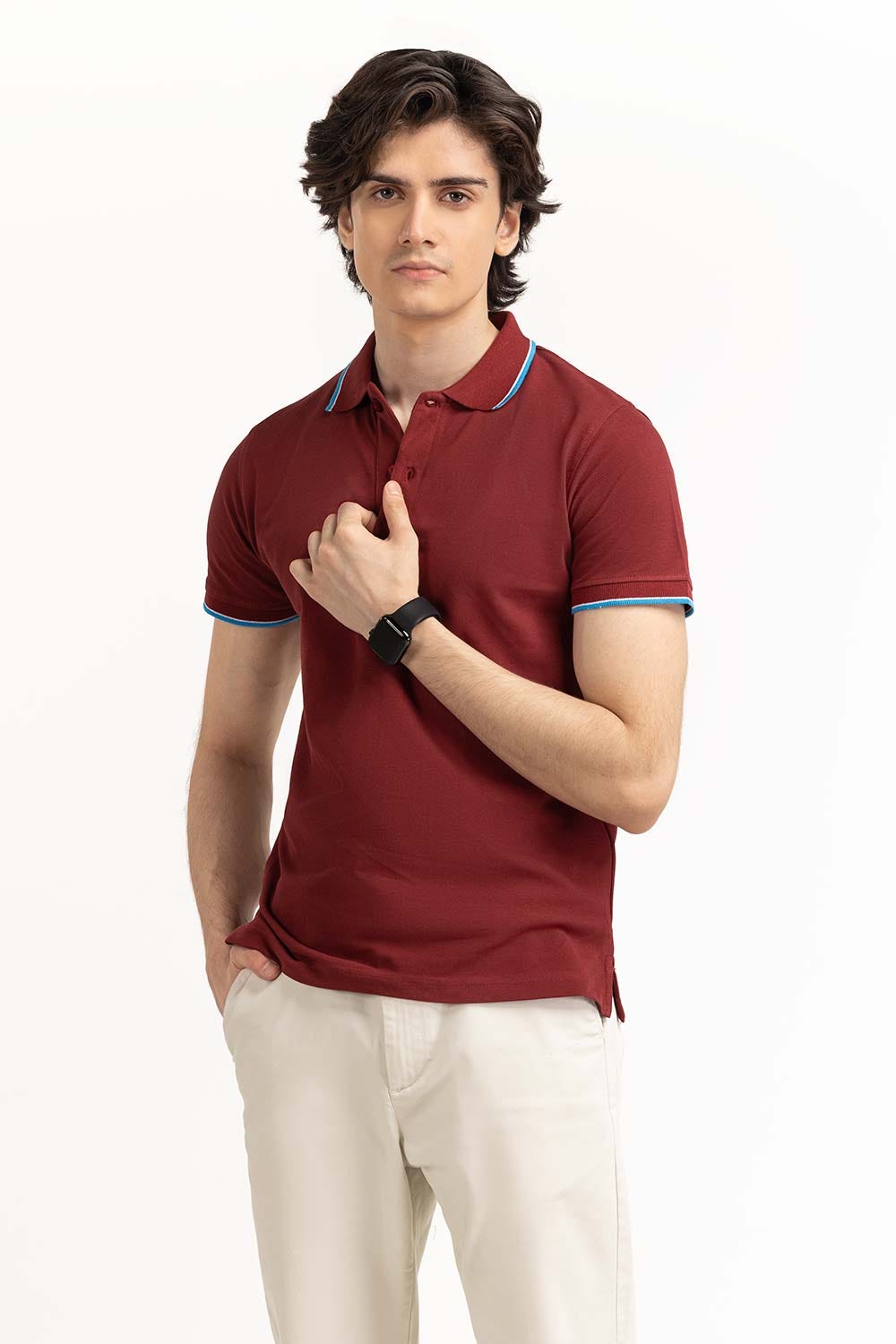 Bordo Basic Polo PS-FPK23-015