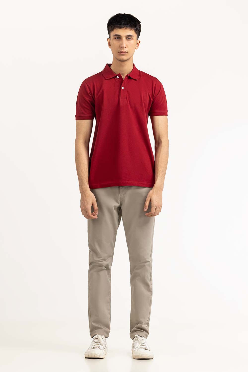 Bordo Basic Polo PS-FPK23-184