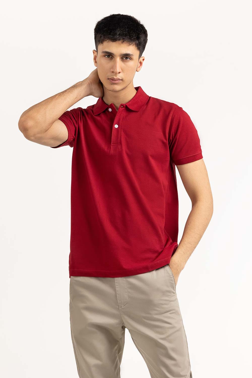 Bordo Basic Polo PS-FPK23-184