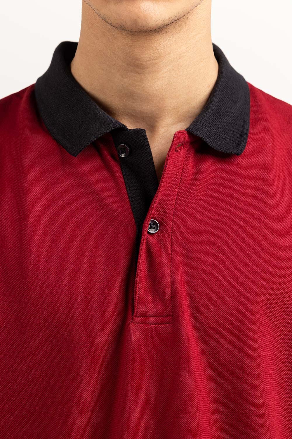 Bordo Basic Polo PS-FPK23-193