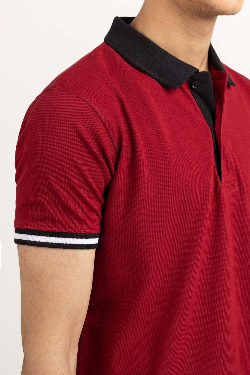 Bordo Basic Polo PS-FPK23-193