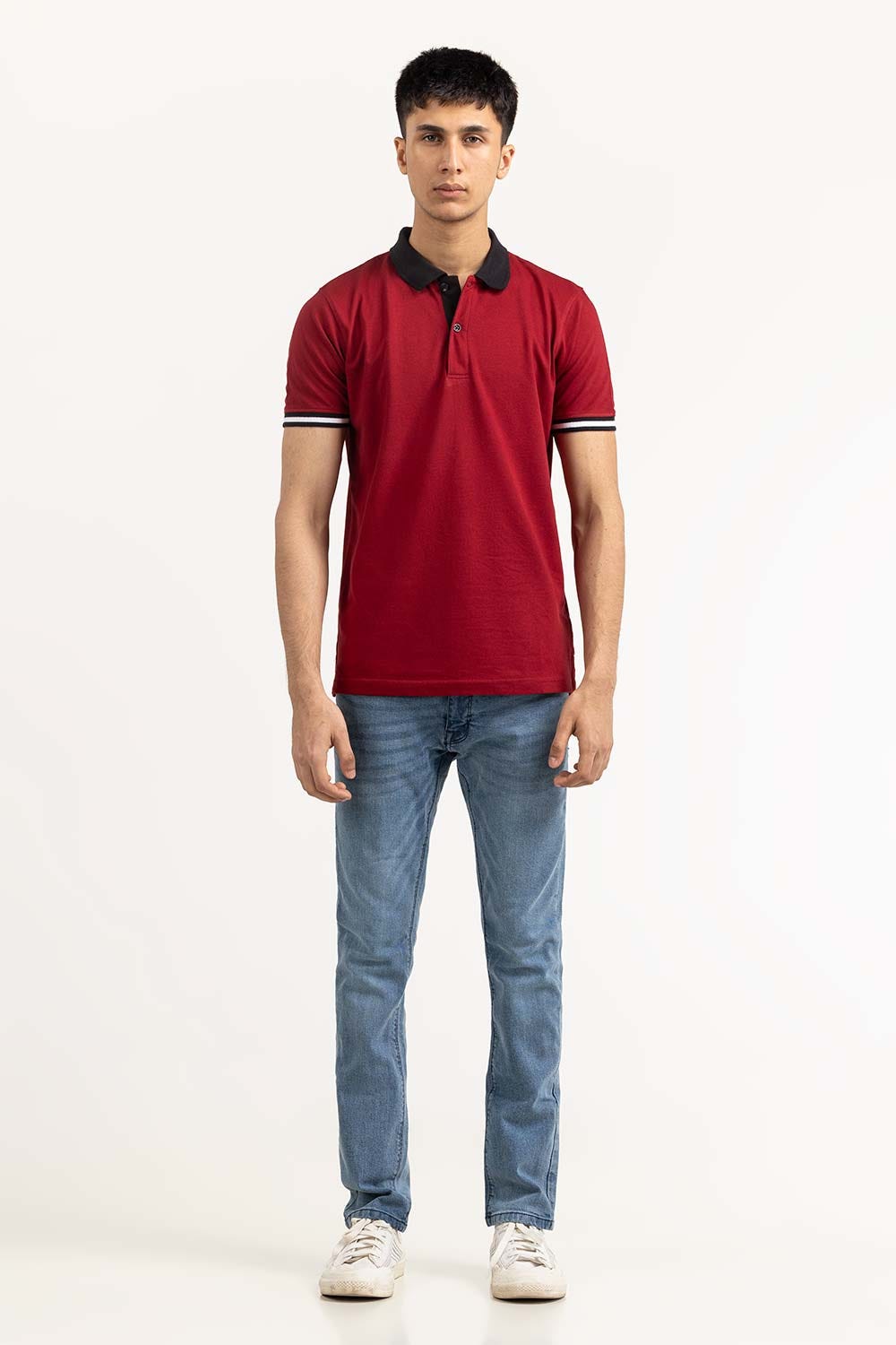 Bordo Basic Polo PS-FPK23-193