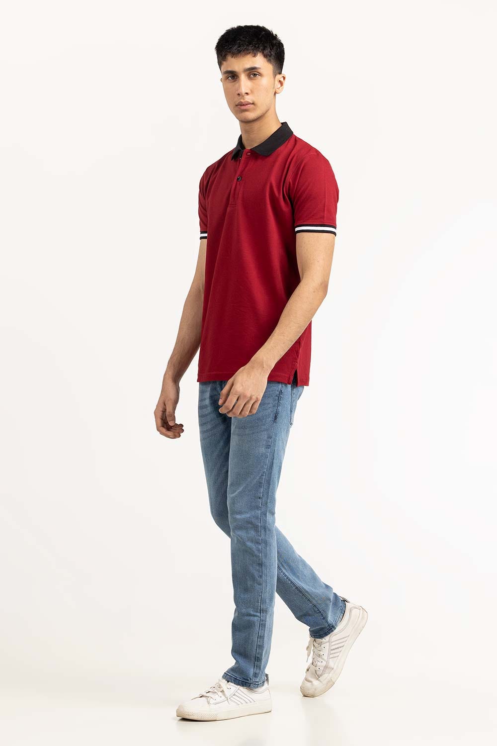 Bordo Basic Polo PS-FPK23-193
