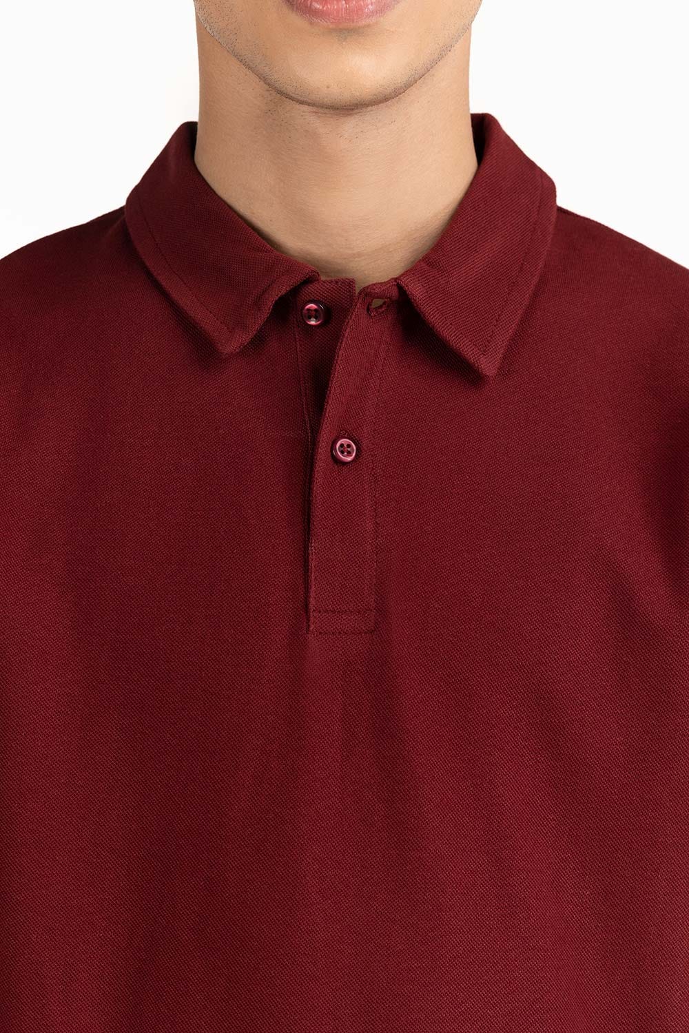Bordo Basic Polo PS-FPK23-254