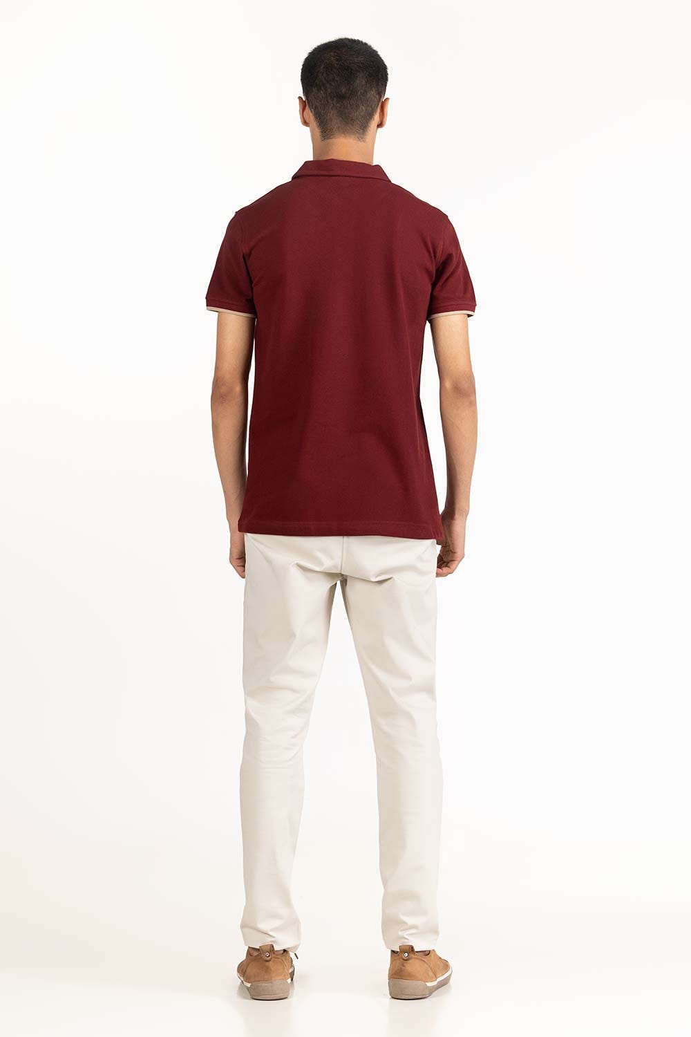 Bordo Basic Polo PS-FPK23-254