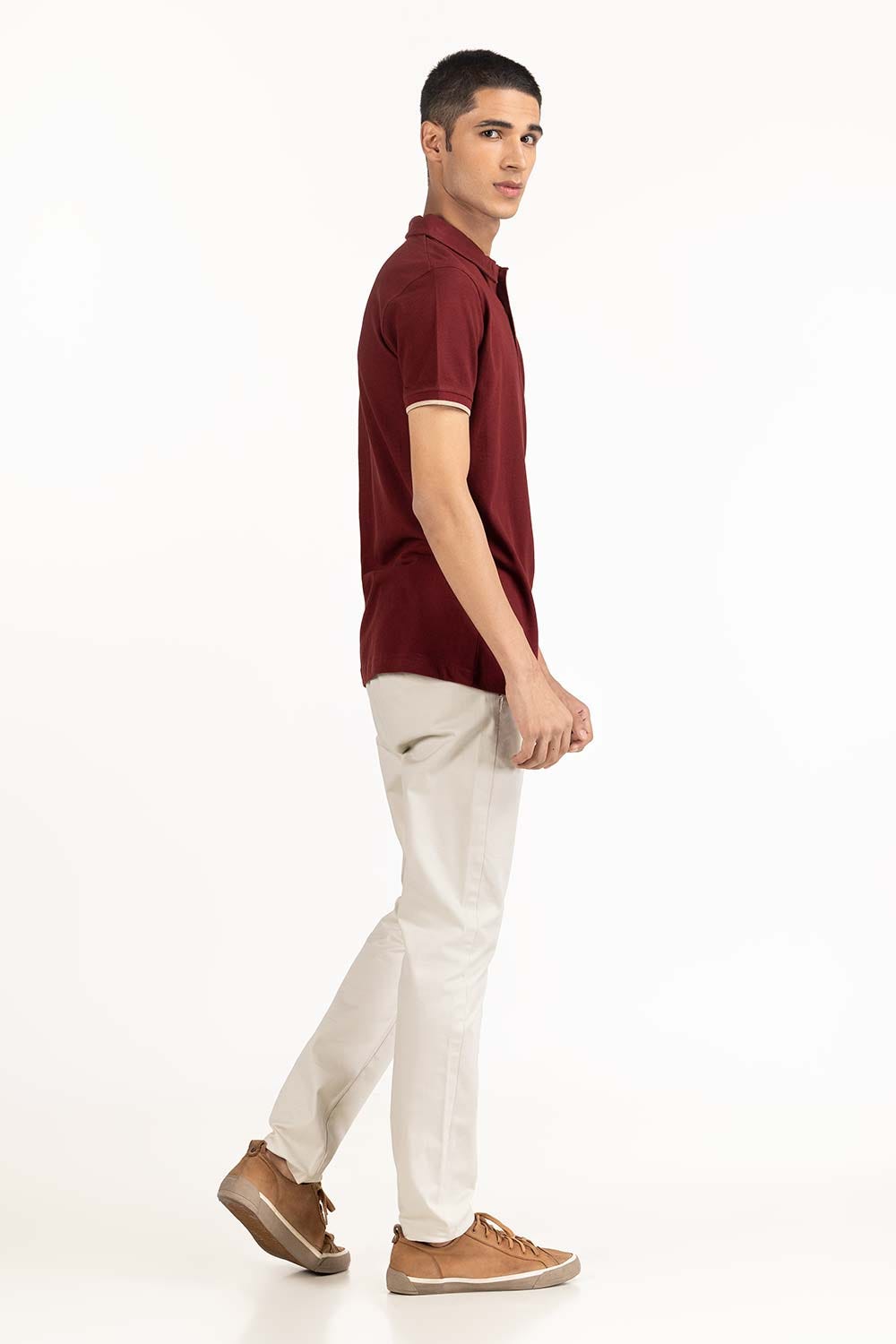 Bordo Basic Polo PS-FPK23-254