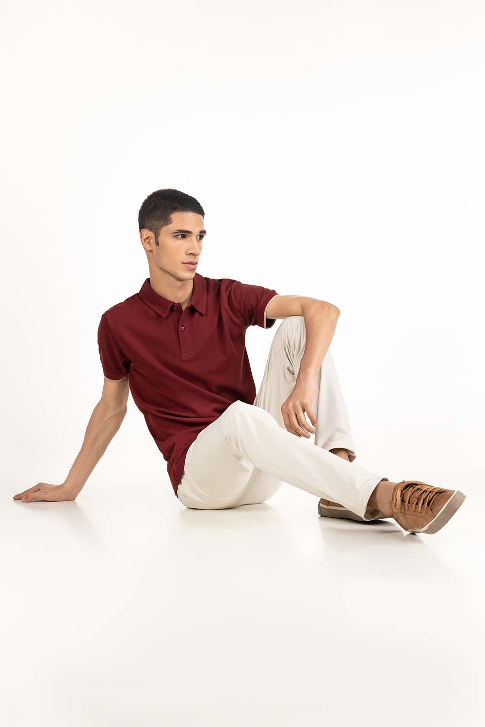 Bordo Basic Polo PS-FPK23-254