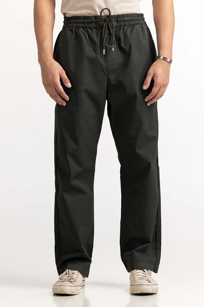 Bottle Green Basic Trouser MN-TRKH- WV23-005 C
