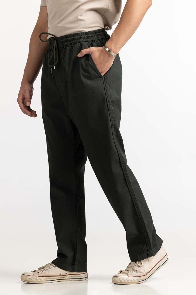 Bottle Green Basic Trouser MN-TRKH- WV23-005 C
