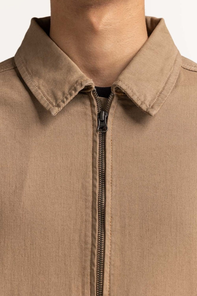 Brown Basic Jacket MN-JKT-WS23-053