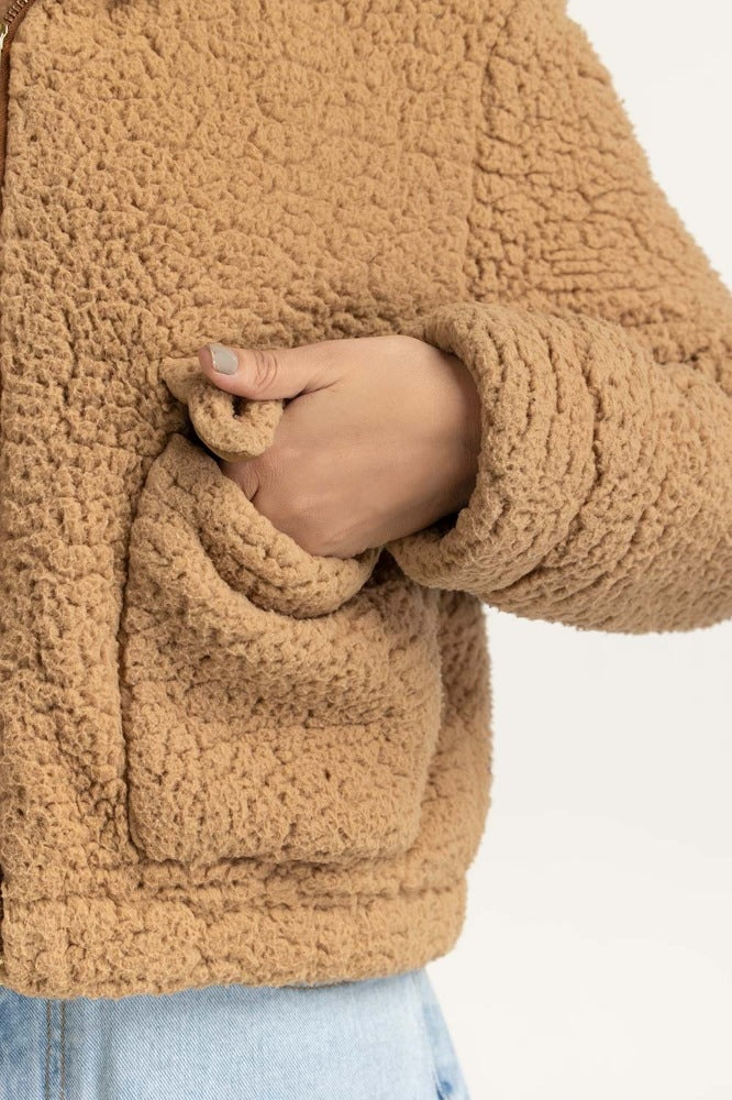 Brown Basic Jacket WM-JKT23-048