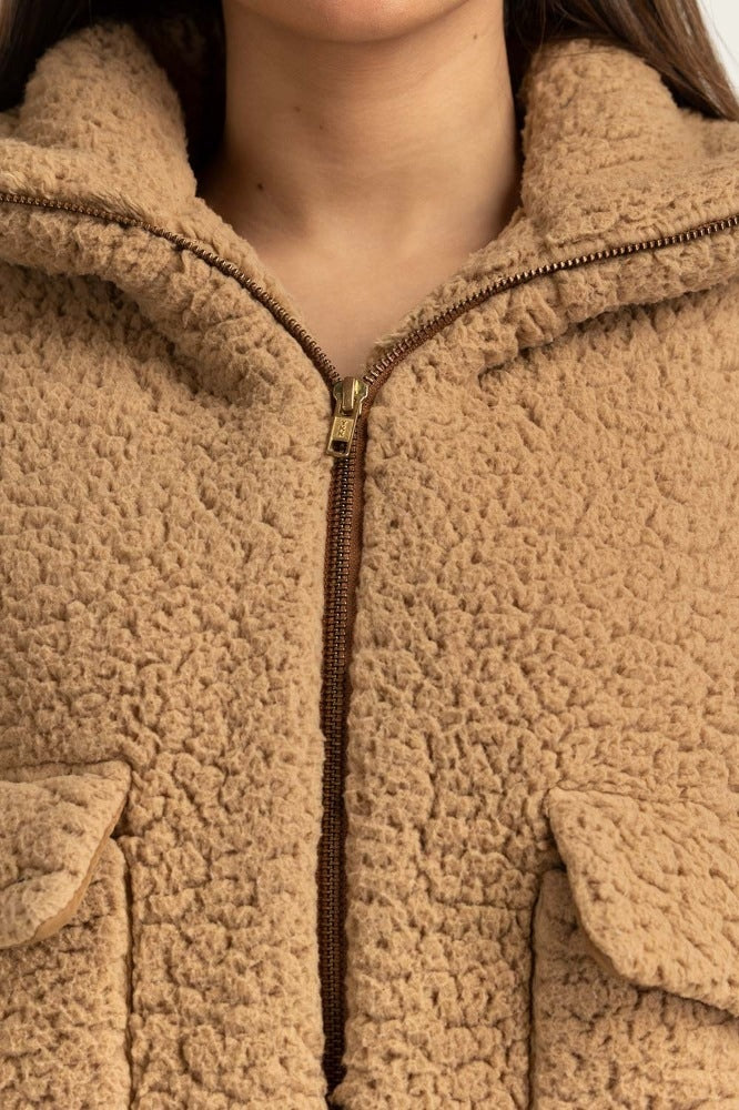 Brown Basic Jacket WM-JKT23-048