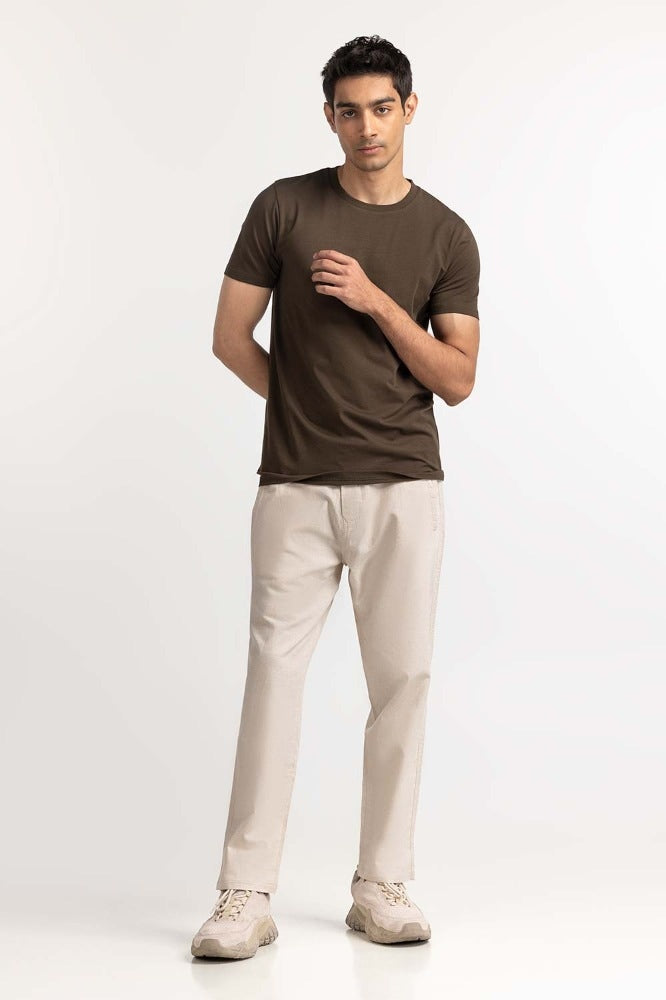 Brown Basic Tee TS-CNSJ24-023