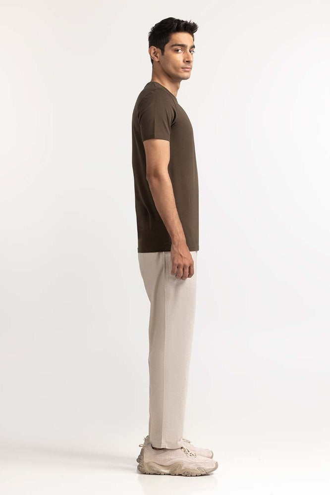 Brown Basic Tee TS-CNSJ24-023