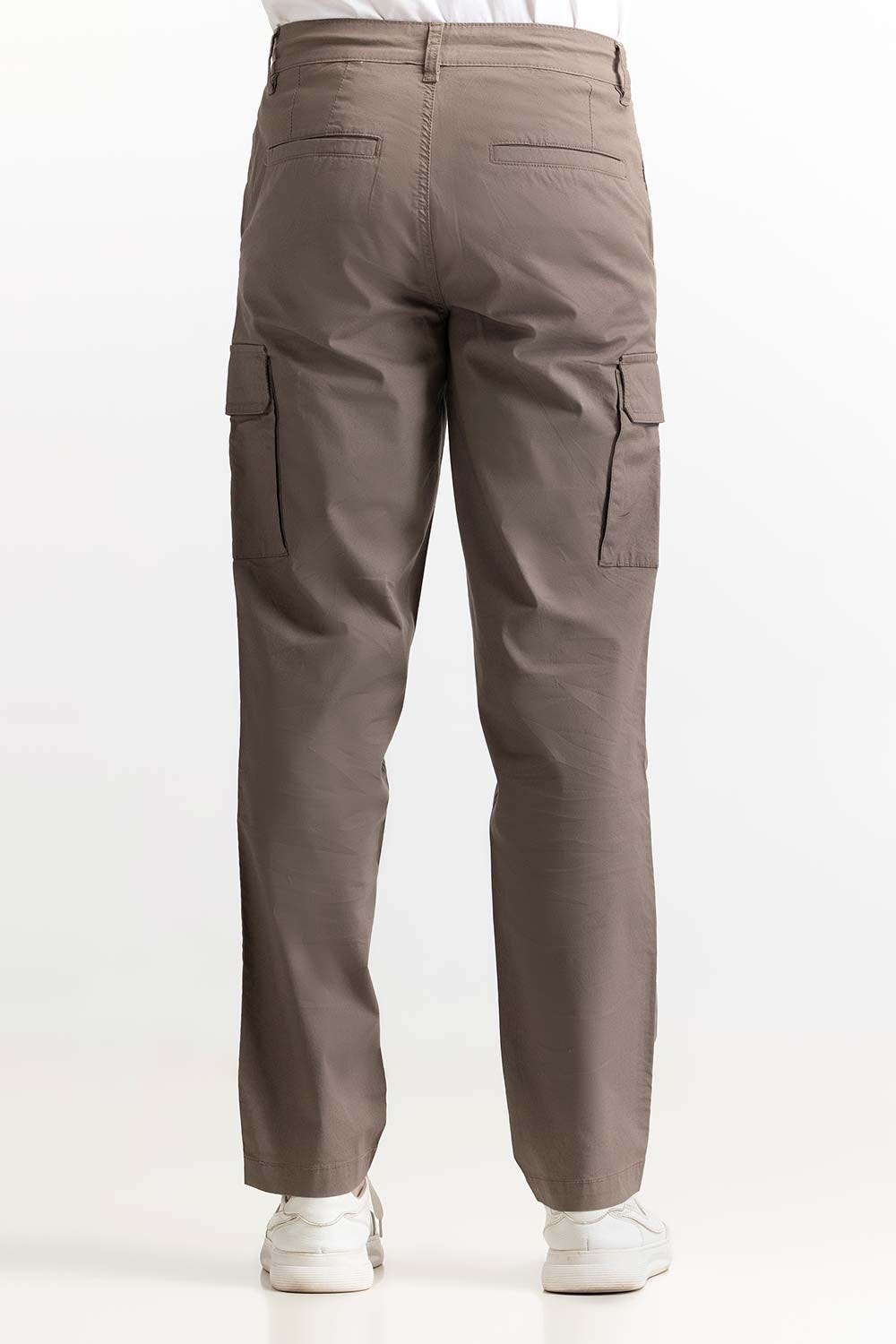 Brown Basic Trouser MNTRCSS24014-B