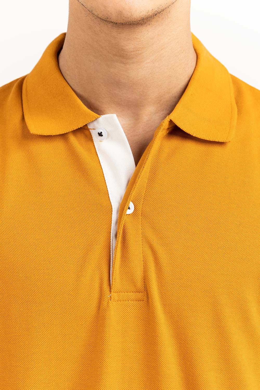 Brown Embroidered Polo PS-FPK23-186