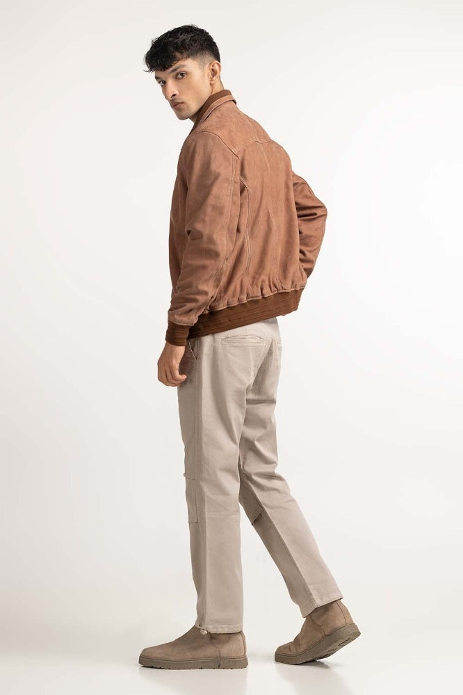 Brown Fashion Jacket MN-JKT-WS23-205