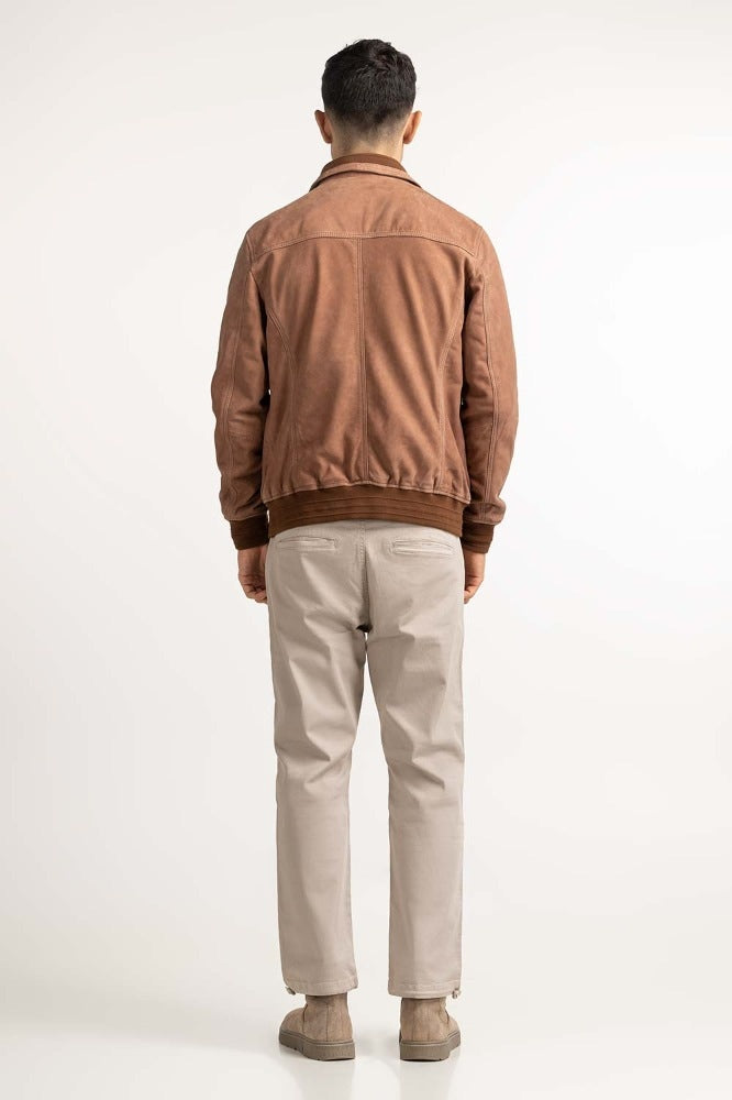 Brown Fashion Jacket MN-JKT-WS23-205