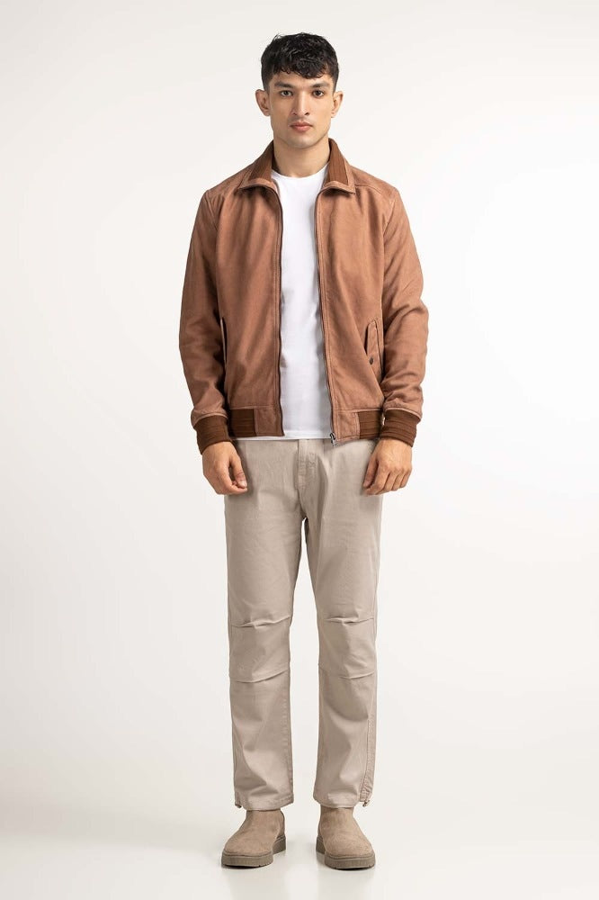 Brown Fashion Jacket MN-JKT-WS23-205