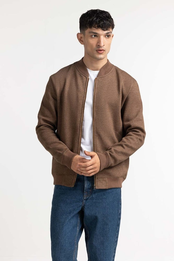 Brown Fashion Jacket MN-KNJ-WS23-001