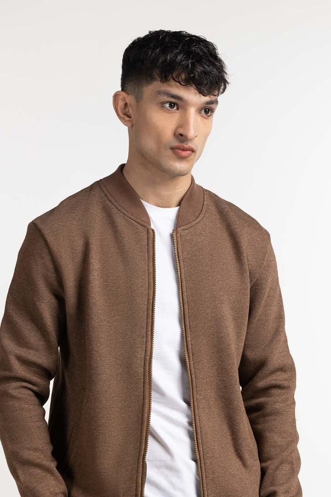 Brown Fashion Jacket MN-KNJ-WS23-001
