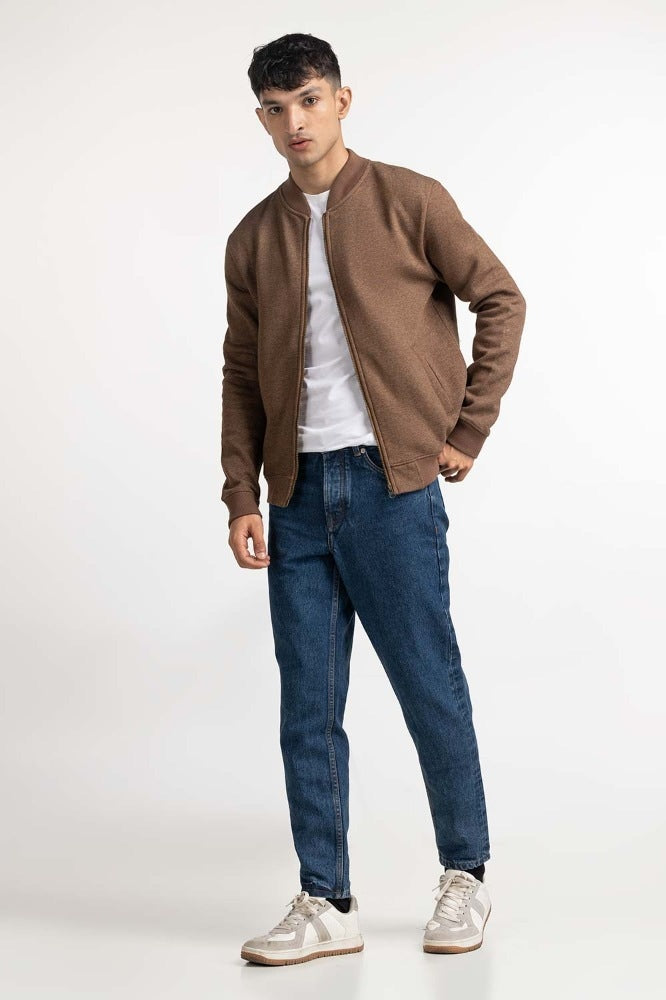 Brown Fashion Jacket MN-KNJ-WS23-001