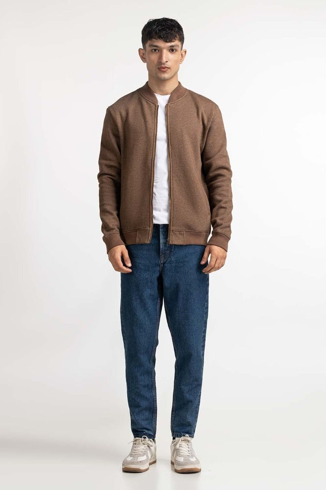 Brown Fashion Jacket MN-KNJ-WS23-001