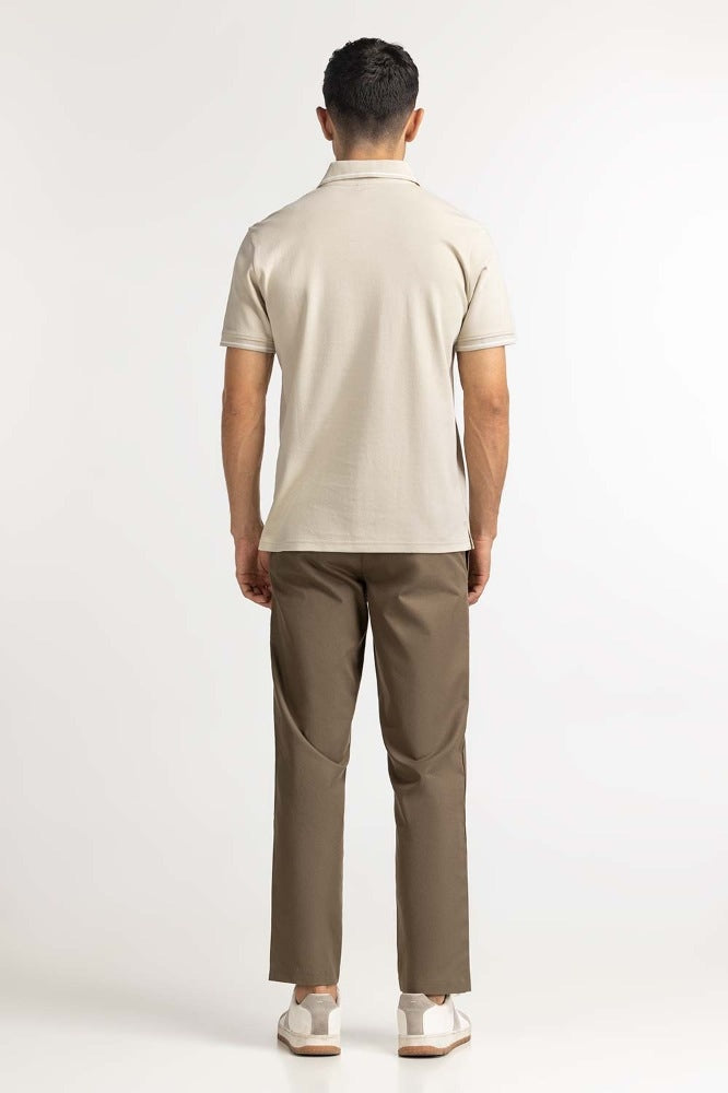 Brown Fashion Polo MN-PS-TP-S24-612