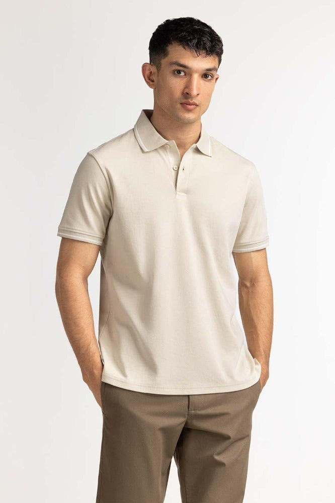 Brown Fashion Polo MN-PS-TP-S24-612