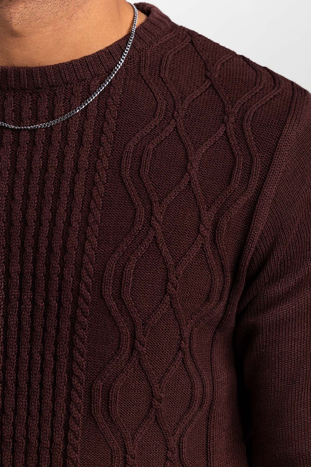 Brown Fashion Sweater FS-SWT-FD-350-01