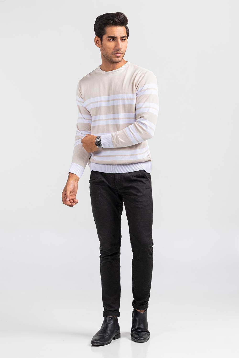 Brown Fashion Sweater FS-SWT-FD-367-01