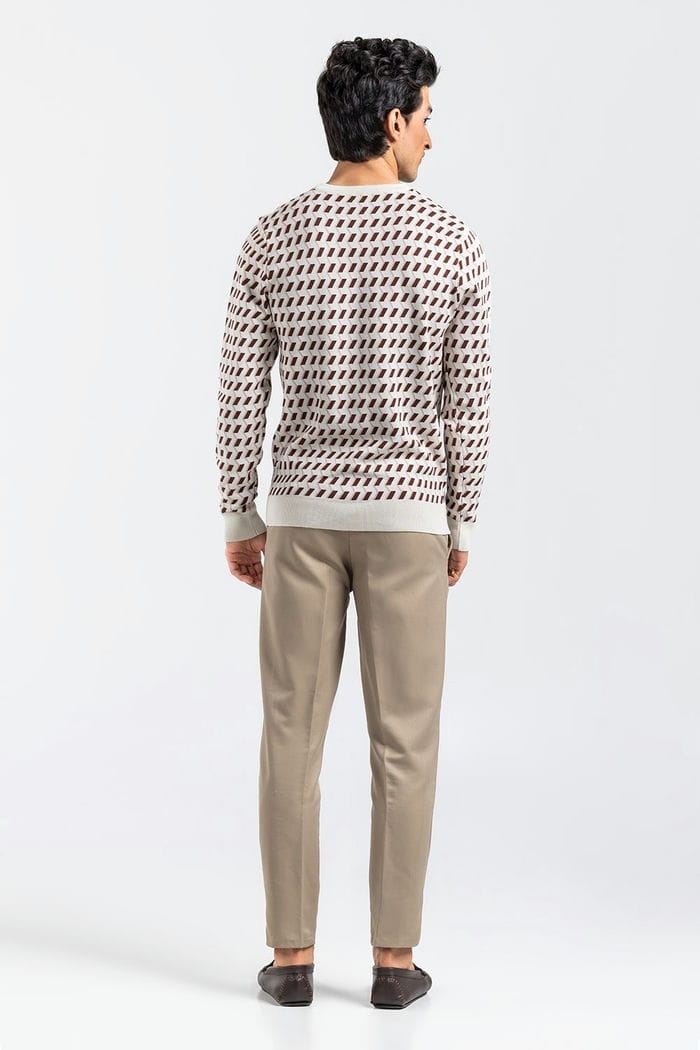 Brown Fashion Sweater FS-SWT-VPN-FD-420-01