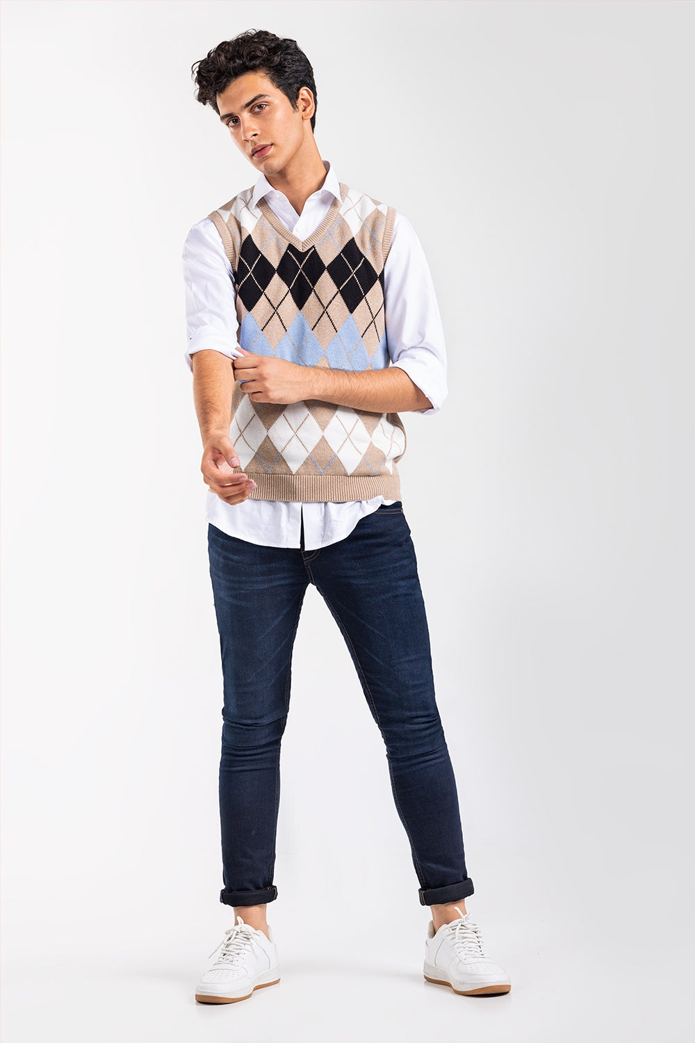 Brown Fashion Sweater SL-SWT-FD-33-01