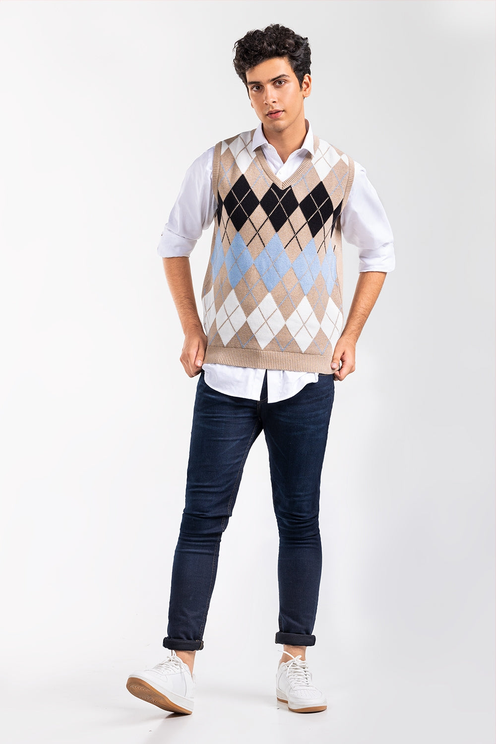 Brown Fashion Sweater SL-SWT-FD-33-01