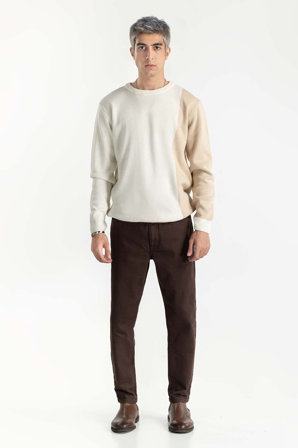 Color Block Sweater 224-111-045